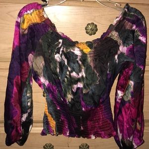 Bebe silk top